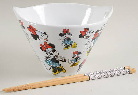 Mickey Mouse and Friends (Miscellaneous) Noodle Bowl & Chopsticks Set