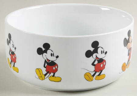 Mickey Mouse and Friends (Miscellaneous) 32 Oz Round Plastic Microwave Bowl No Vent Lid