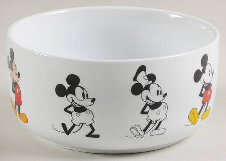Mickey Mouse and Friends (Miscellaneous) 26 Oz Round Plastic Microwave Bowl No Vented Lid
