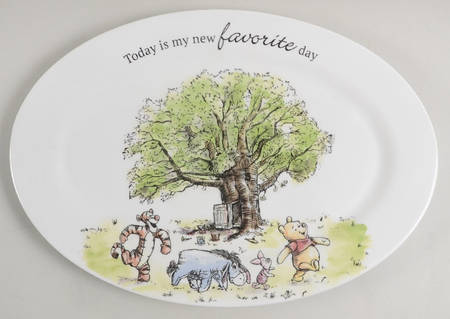 Winnie the Pooh 95 Years Exploring a Classic 14" Oval Serving Platter