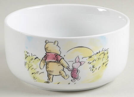 Winnie the Pooh 95 Years Exploring a Classic 26 Oz Round Plastic Microwave Bowl No Vented Lid