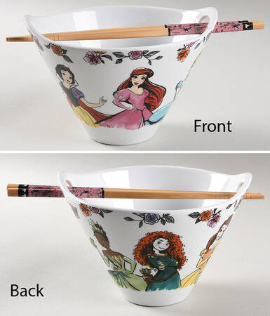 Disney Movies (Miscellaneous) Noodle Bowl & Chopsticks Set