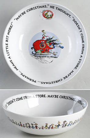 The Grinch (Miscellaneous) 9" Round Serving Bowl