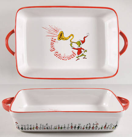 The Grinch (Miscellaneous) 12" Rectangular Baker