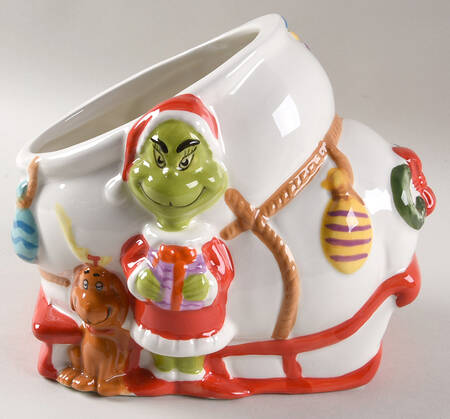 The Grinch (Miscellaneous) Figural Cookie Jar No Lid