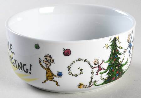 The Grinch (Miscellaneous) 16 Oz Round Plastic Microwave Bowl No Vented Lid