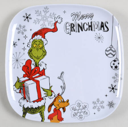 The Grinch (Miscellaneous) Square Melamine Dinner Plate