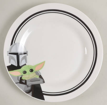 Mandalorian Salad/Dessert Plate by Disney