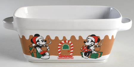 Mickey and Minnie Christmas Fun Loaf Pan