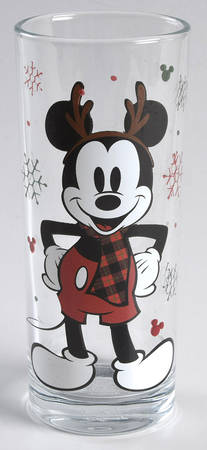 Mickey and Minnie Christmas Fun 10 Oz Glassware Tumbler