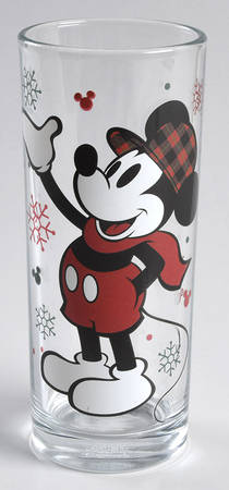 Mickey and Minnie Christmas Fun 10 Oz Glassware Tumbler