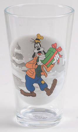 Mickey and Minnie Christmas Fun 16 Oz Glassware Tumbler