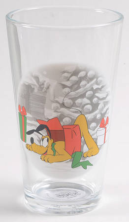 Mickey and Minnie Christmas Fun 16 Oz Glassware Tumbler