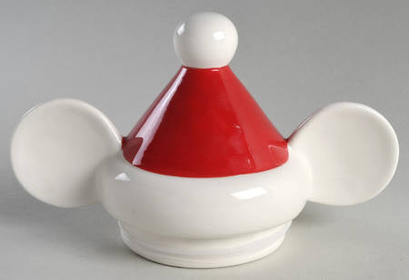 Mickey and Minnie Christmas Fun Lid for Figural Cookie Jar
