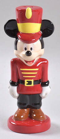 Mickey and Minnie Christmas Fun Figural Pepper Shaker