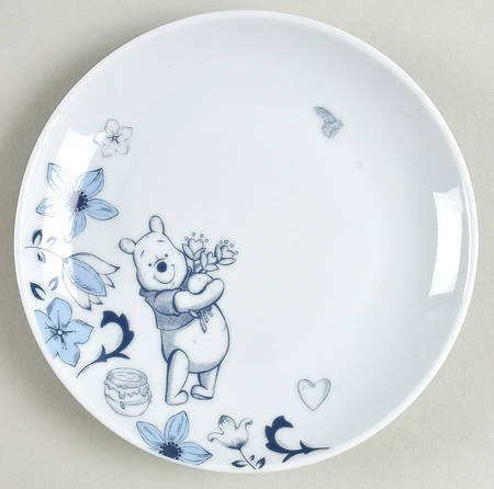 Winnie the Pooh Blue Dreams Appetizer Plate