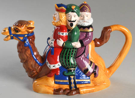 We Three Kings Teapot & Lid