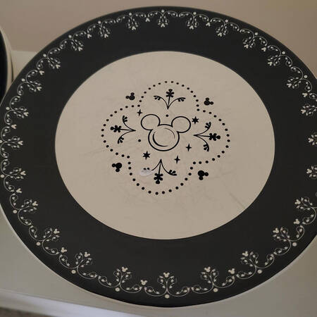 Kitchen Mickey Salad Plate