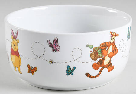 Winnie the Pooh Spring Days 32 Oz Round Plastic Microwave Bowl No Vent Lid