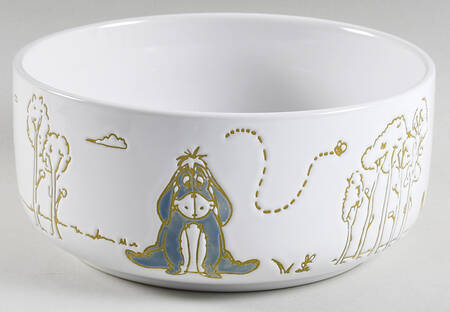 Winnie the Pooh Bee at One 32 Oz Round Plastic Microwave Bowl No Vent Lid