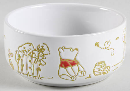 Winnie the Pooh Bee at One 16 Oz Round Plastic Microwave Bowl No Vent Lid