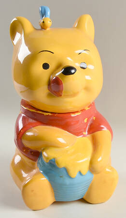 Cookie Jars Figural Cookie Jar & Lid
