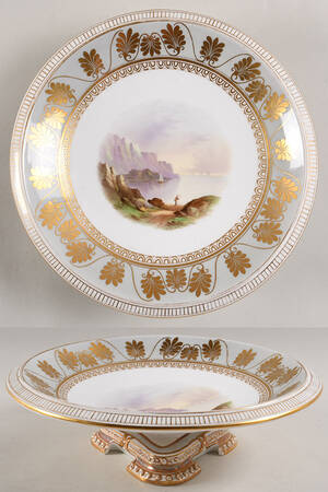 1426 Round Compote (Height X Width)