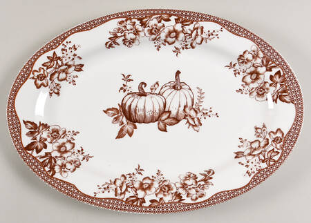 DWI1 13" Oval Serving Platter by Dwell Essentials