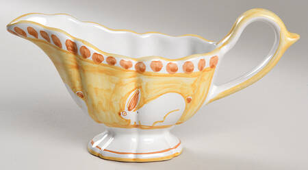 Ravello Yellow Gravy Boat