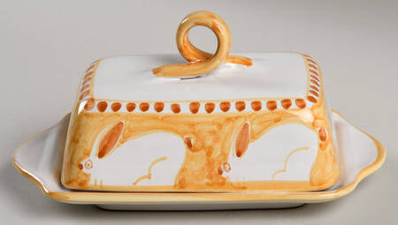 Ravello Yellow 1/4 Lb Covered Butter
