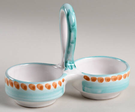 Ravello Green Tray for Salt and Pepper Set