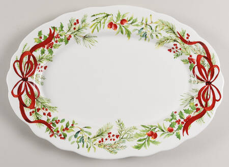 DWI2 14" Oval Serving Platter