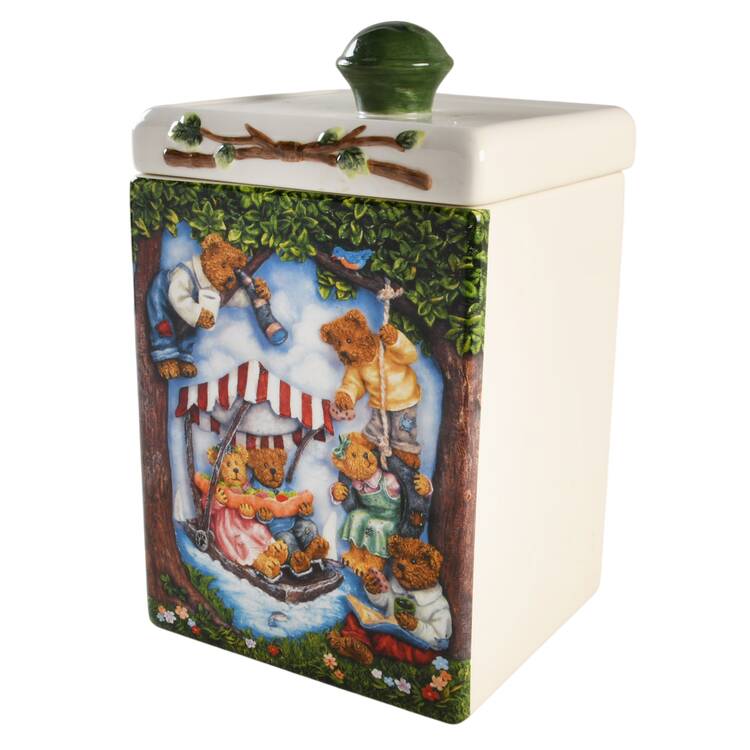 Boyds Bears Canister Collection by Danbury Mint