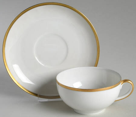 The Empire Flat Cup & Saucer Set