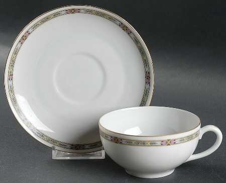 The Hanover Flat Cup & Saucer Set