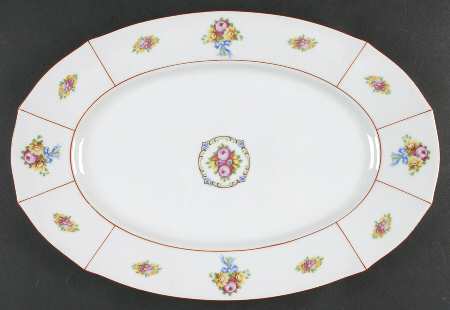 Nizza 14" Oval Serving Platter