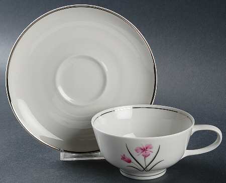 Caprice Footed Cup & Saucer Set