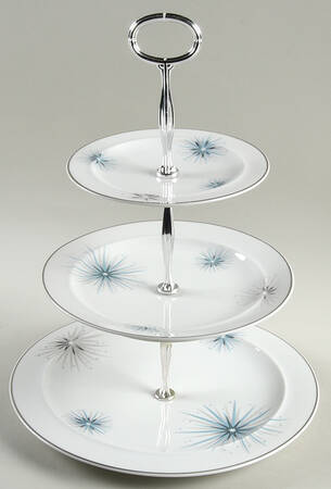 Celestial 13 7/8"-14 1/4" 3-Tiered Serving Tray(DP,SP,BB) HC
