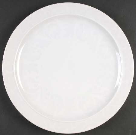 Damask 12" Chop Plate (Round Platter)