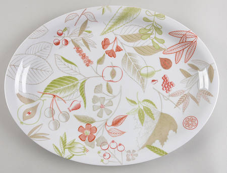 Forever Spring (Coupe) 14" Oval Serving Platter