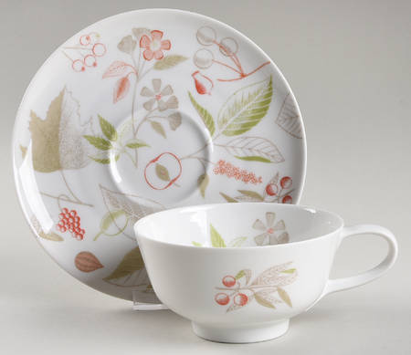 Forever Spring (Coupe) Flat Cup & Saucer Set