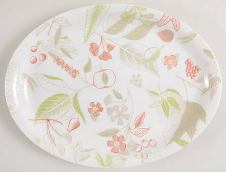 Forever Spring (Coupe) 12" Oval Serving Platter