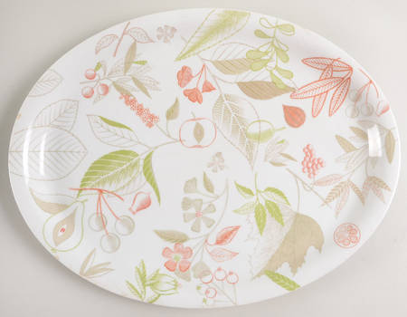 Forever Spring (Coupe) 16" Oval Serving Platter