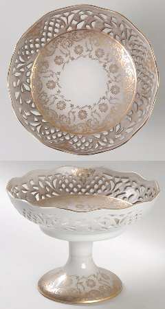 1578 Round Compote (Height X Width)