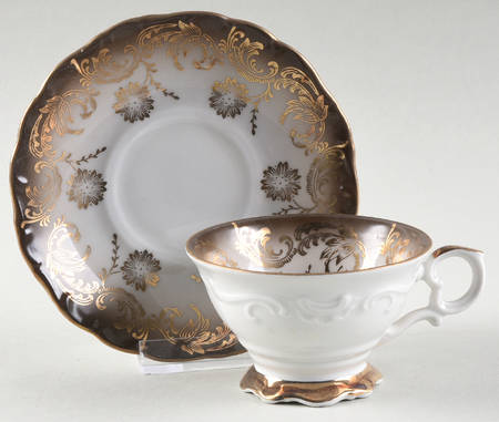 5261 Footed Demitasse Cup & Saucer Set