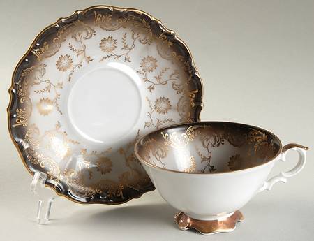 5261 Footed Cup & Saucer Set
