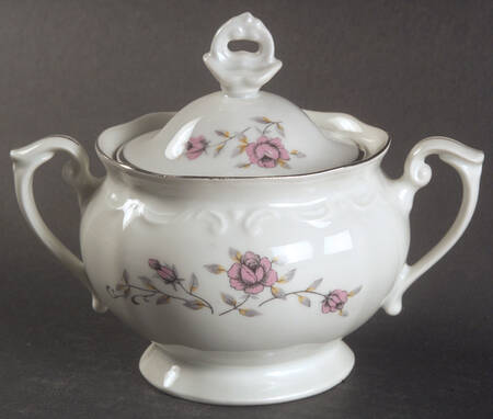 Christine Sugar Bowl & Lid
