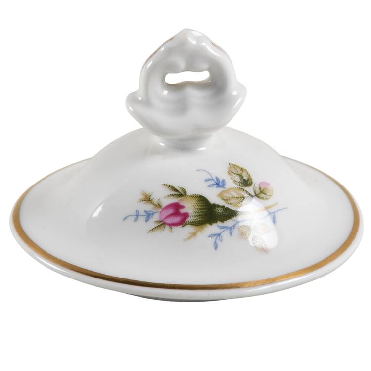 Majestic Rose Lid for Sugar Bowl