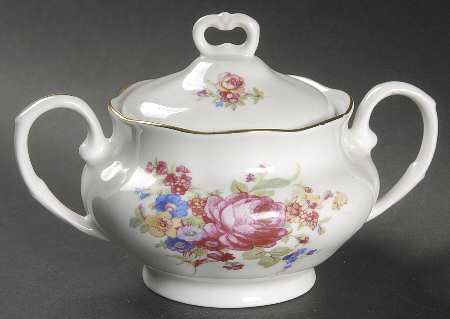 Sophia (Poland) Sugar Bowl & Lid