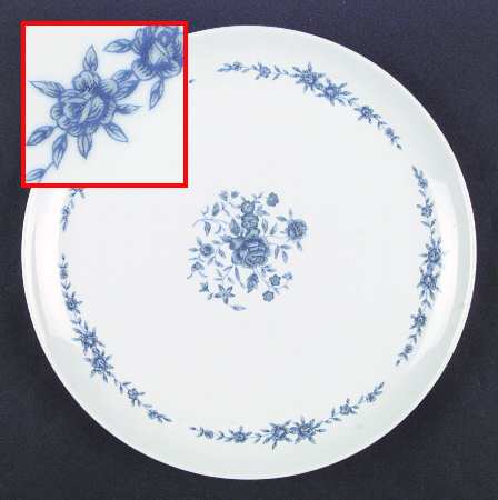 Blue Brocade